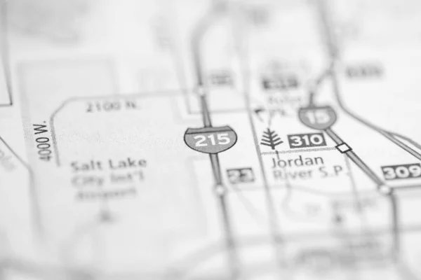 215 Utah Usa Mapa — Foto de Stock