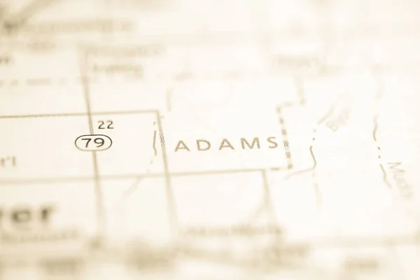 Adams Colorado Usa Map — Stock Photo, Image