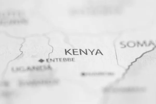 Kenya Map — Stock Photo, Image