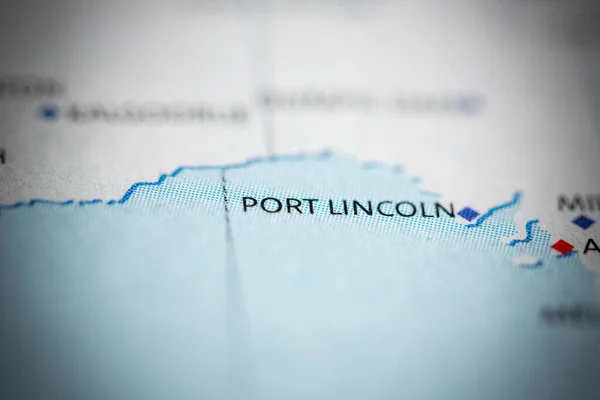 Порт Лінкольн Австралія Карті — стокове фото