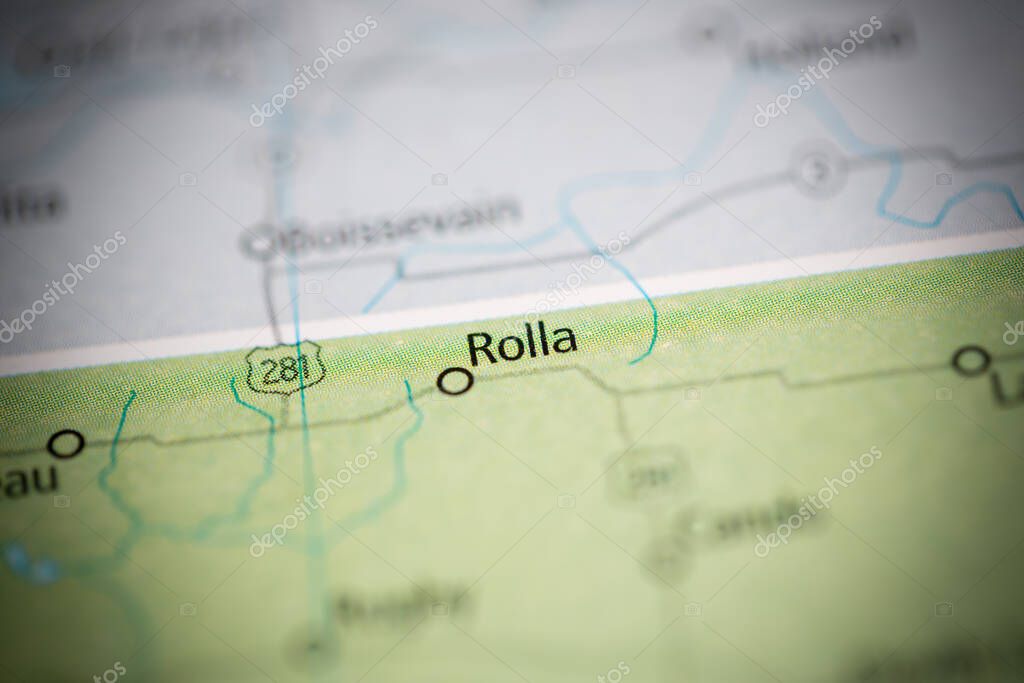 Rolla North Dakota Map Rolla. North Dakota. Usa On The Map #460583260 - Larastock