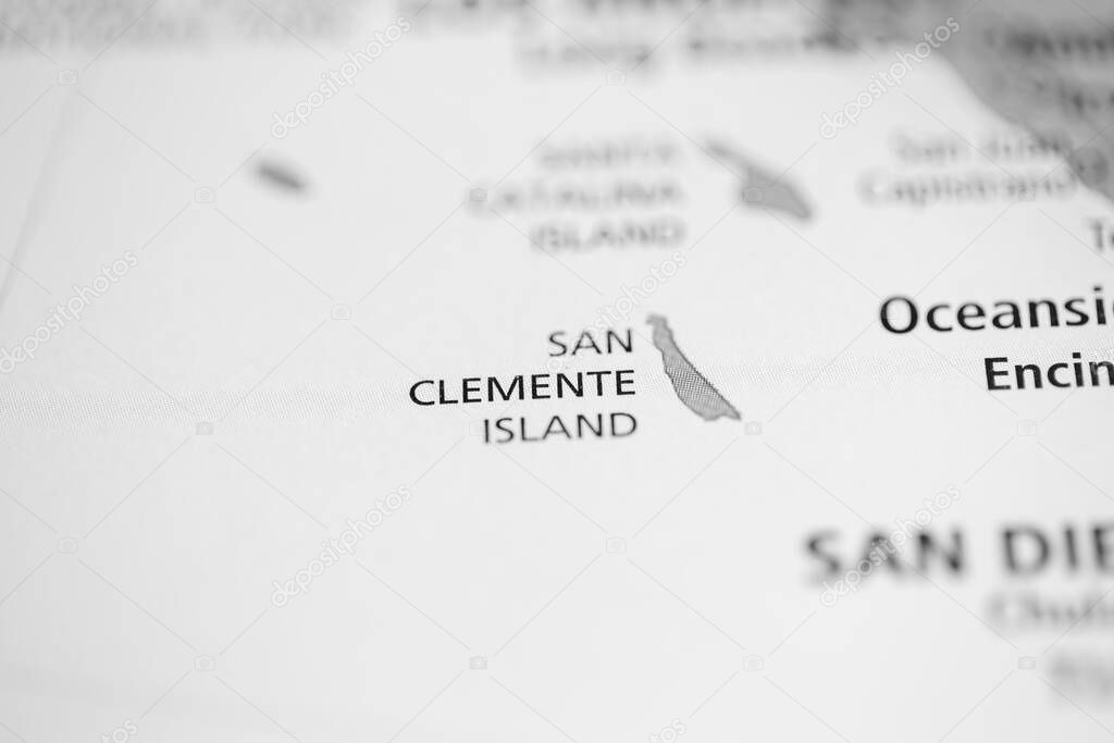 San Clemente Island. California. USA