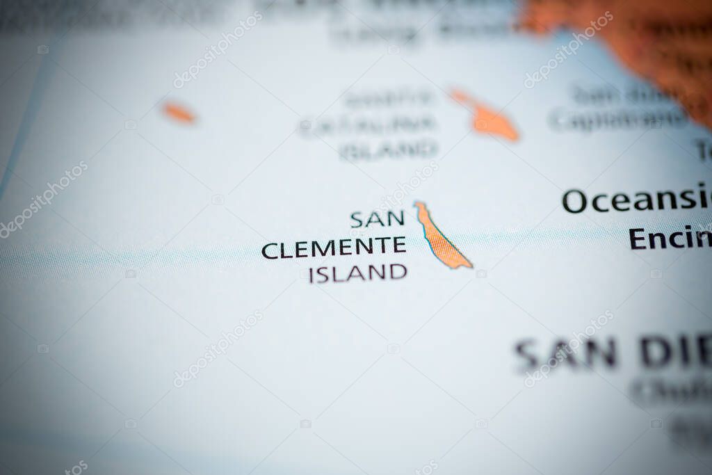San Clemente Island. California. USA