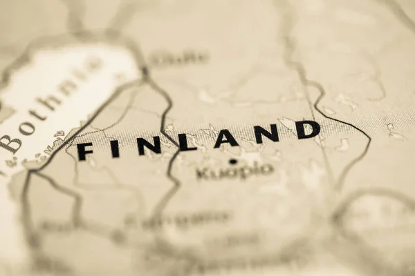 Finland Map — Stock Photo, Image