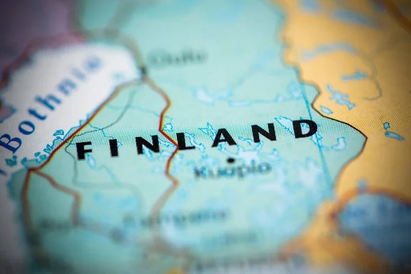Finland Map — Stock Photo, Image