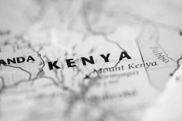 Kenya Map — Stock Photo, Image