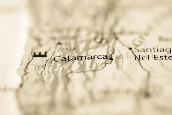 Catamarca Argentina Mapa — Foto de Stock
