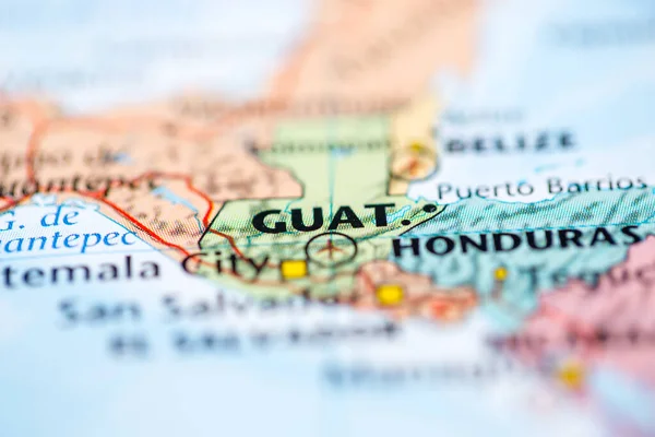 Guatemala Mapa — Foto de Stock