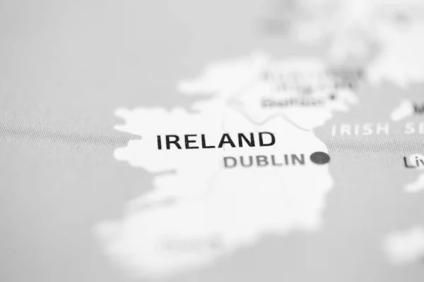 Irlanda Mapa — Fotografia de Stock