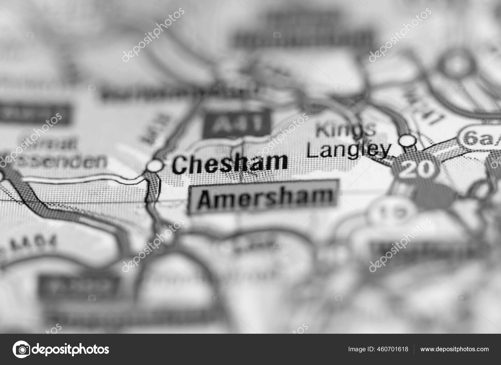 Chesham United Kingdom Map Stock Photo by ©aliceinwonderland2020 460701618