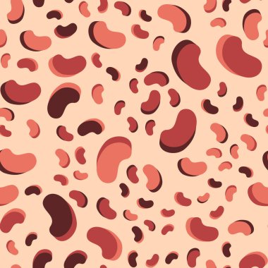 Kusursuz soyut desen. Kumaş, ambalaj, tekstil, duvar kağıdı ve giysi için yaratıcı doku. Vektör çizimi. Renkli arkaplan.