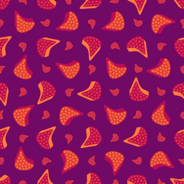 Kusursuz soyut desen. Kumaş, ambalaj, tekstil, duvar kağıdı ve giysi için yaratıcı doku. Vektör çizimi. Renkli arkaplan.