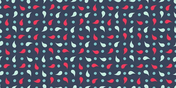 Kusursuz soyut desen. Kumaş, ambalaj, tekstil, duvar kağıdı ve giysi için yaratıcı doku. Vektör çizimi. Renkli arkaplan.