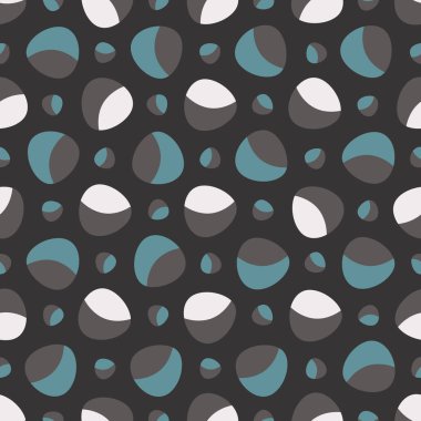 Kusursuz soyut desen. Kumaş, ambalaj, tekstil, duvar kağıdı ve giysi için yaratıcı doku. Vektör çizimi. Renkli arkaplan.