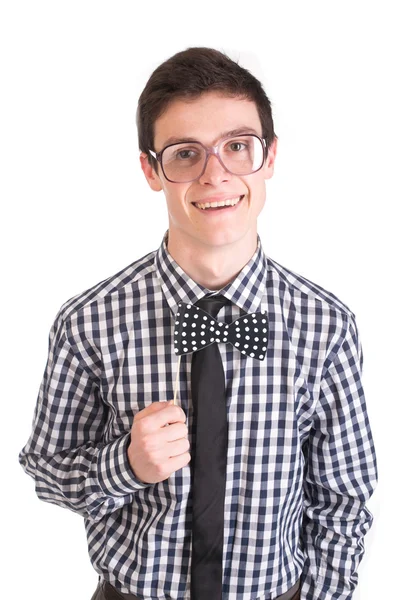 Handsome man with glasses — Stock Photo, Image