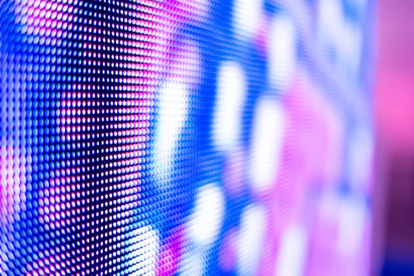 LED video wall with high saturated pattern — Stock Photo, Image