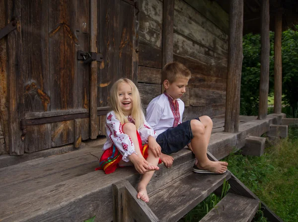 Мало українських дітей — стокове фото