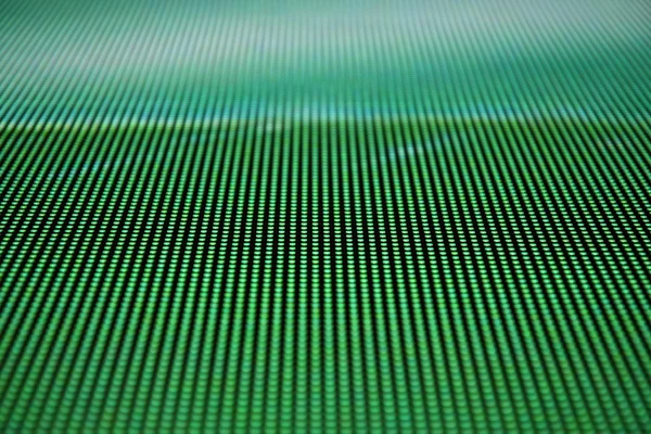 LED screen picture green horizonta — Stock Photo, Image