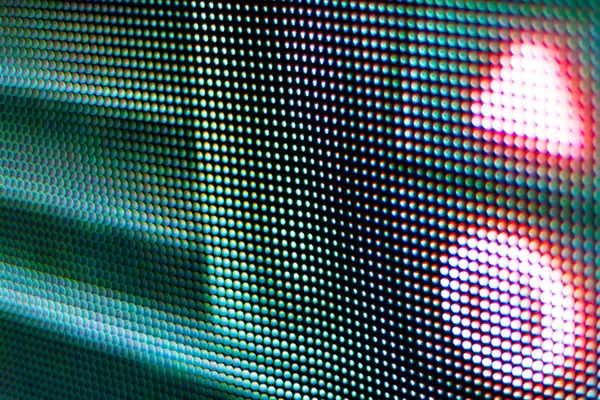 完璧なティール blured Led smd 画面 — ストック写真