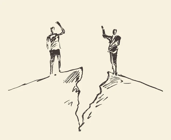 Sketsa Orang Berdiri Dengan