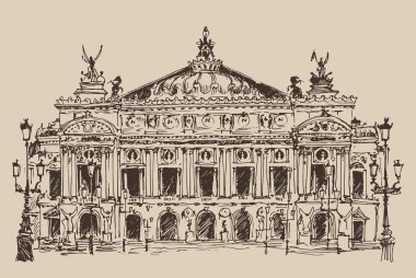 Paris opera binası
