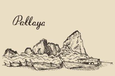 Pattaya geleneksel tekne