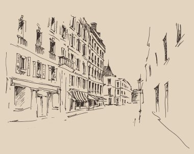 El sokakları Paris'te çekilmiş.