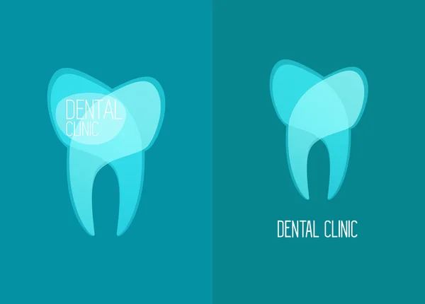 Dentes brancos saudáveis — Vetor de Stock