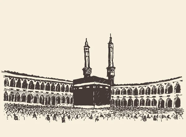 Featured image of post Clipart Khana Kaba Drawing 2 liczba produkt w w sprzeda y na etsy