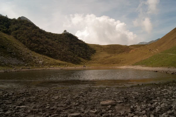 Montanha em um alpes da Itália — Fotografia de Stock