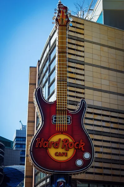 Hard Rock Cafe w Warszawie — Zdjęcie stockowe
