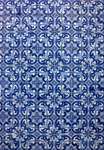 Κεραμικών πλακιδίων μοτίβα από Πορτογαλία Azulejos — Φωτογραφία Αρχείου