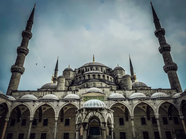 Modrá mešita (Sultanahmet Camii) v Istanbulu — Stock fotografie