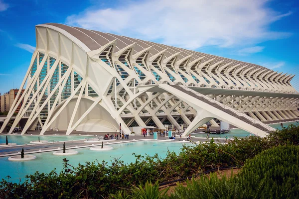City of arts and sciences in Valencia — Stock Photo, Image