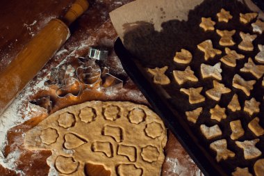 Ev yapımı Noel kurabiyeleri