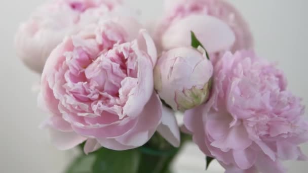 Bouquet romantico estivo — Video Stock