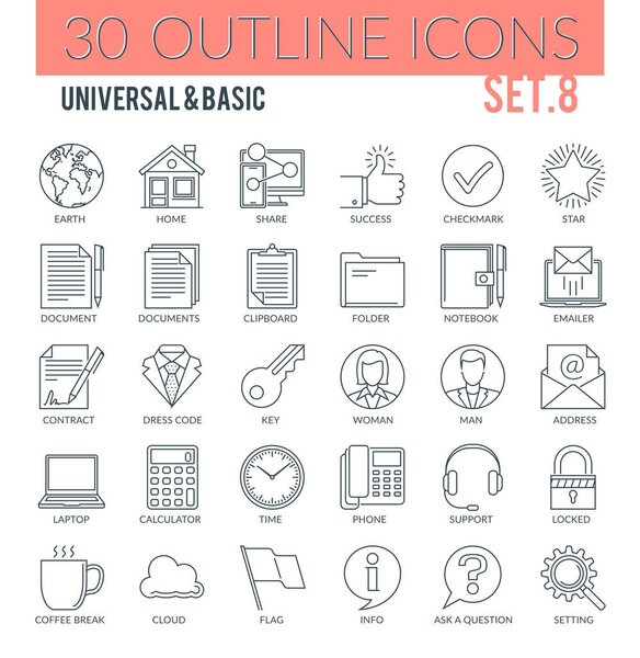 Универсальные и универсальные иконы