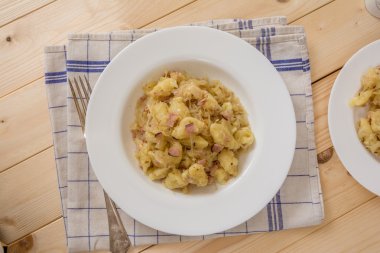 geleneksel Slovakça gnocchi