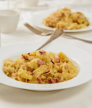 geleneksel Slovakça gnocchi