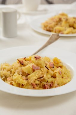 geleneksel Slovakça gnocchi