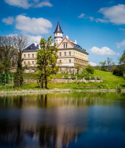 Czeski zamek Raduń — Zdjęcie stockowe
