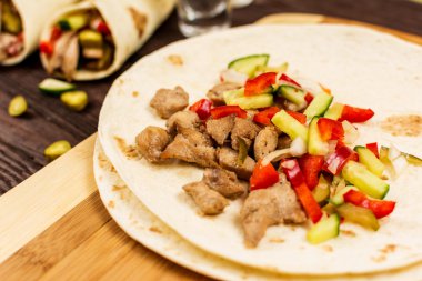 Meksika tortilla şal