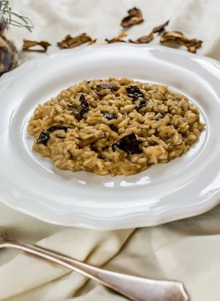 Italian mushroom risotto — Stock Photo, Image