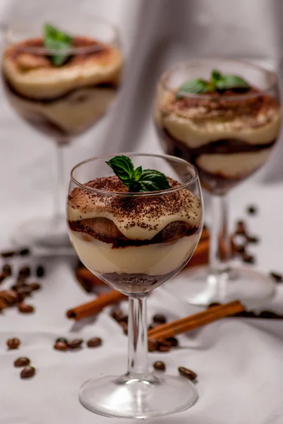 Tiramisu-Dessert — Stockfoto