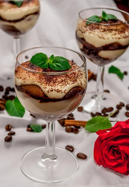 Tiramisu-Dessert — Stockfoto