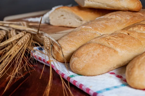 Baguettes franceses — Foto de Stock