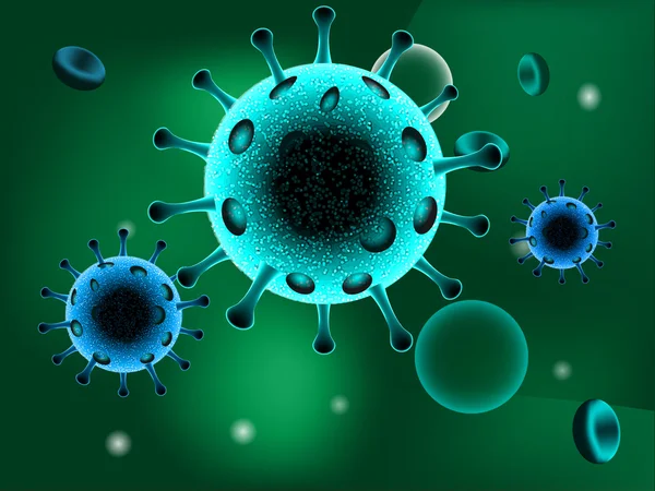 Virus illustration — Stock Photo, Image