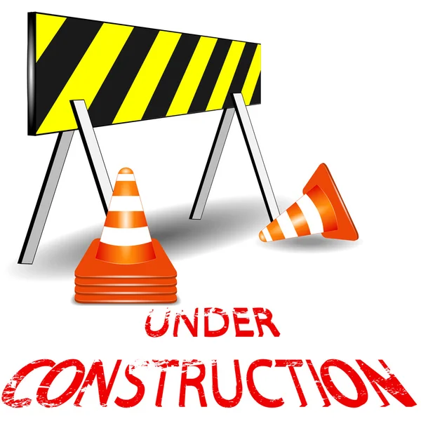 Under construction — Stock Vector