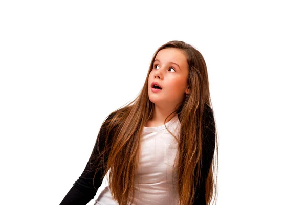 Scared little girl — Stock Photo, Image