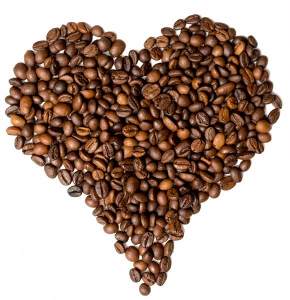 Серце кави — стокове фото